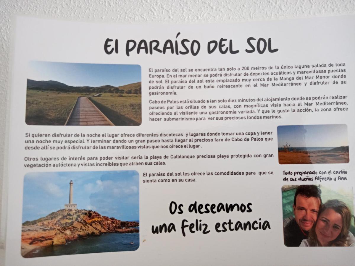 El Paraiso Del Sol Cartagena Exterior foto
